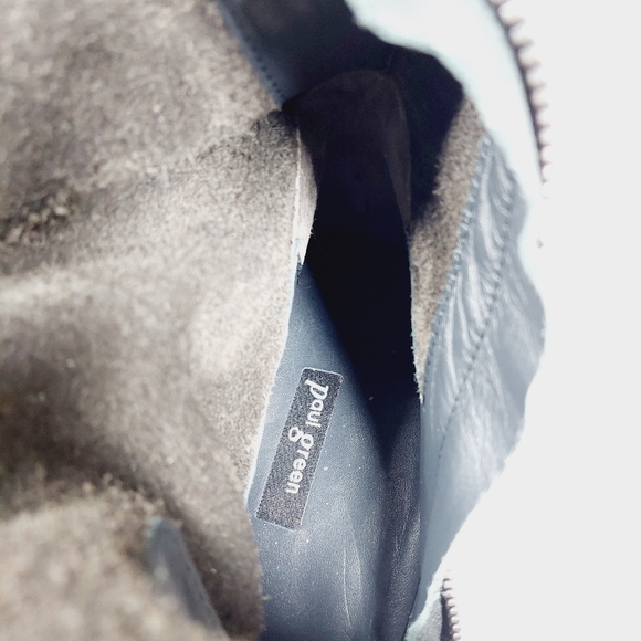 Paul Green Newbury Chunky Ankle Bootie in Iron Grained M852 - Picture 10 of 12